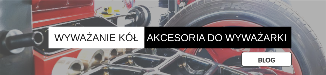 Wyważanie kół. Akcesoria do wyważarki